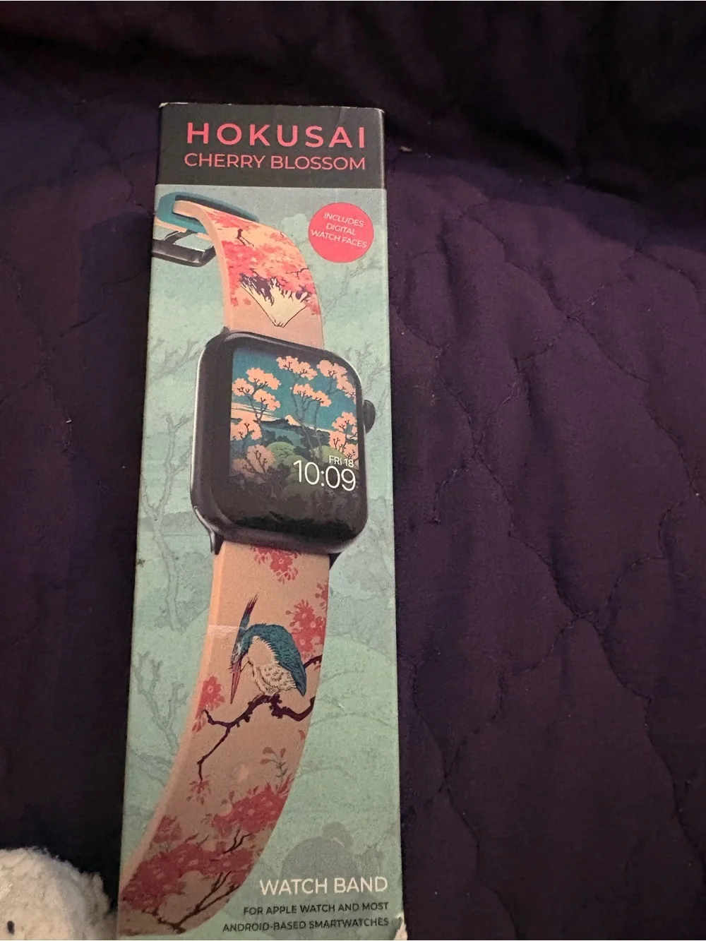 Cherry Blossom Pink Watch Band for Apple Watch and Android Watches